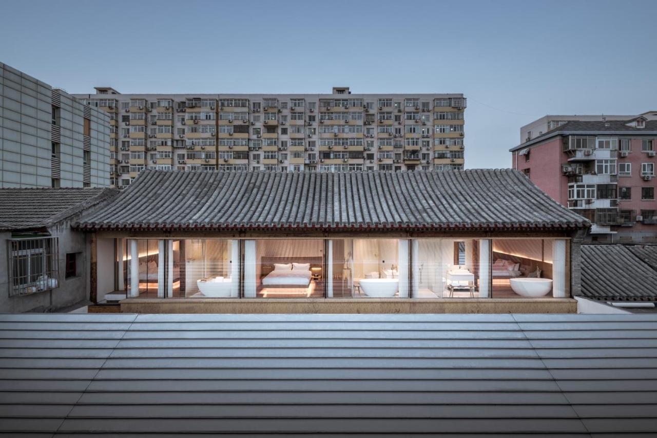 Layering Courtyard Hotel Qianmen Peking Exteriör bild