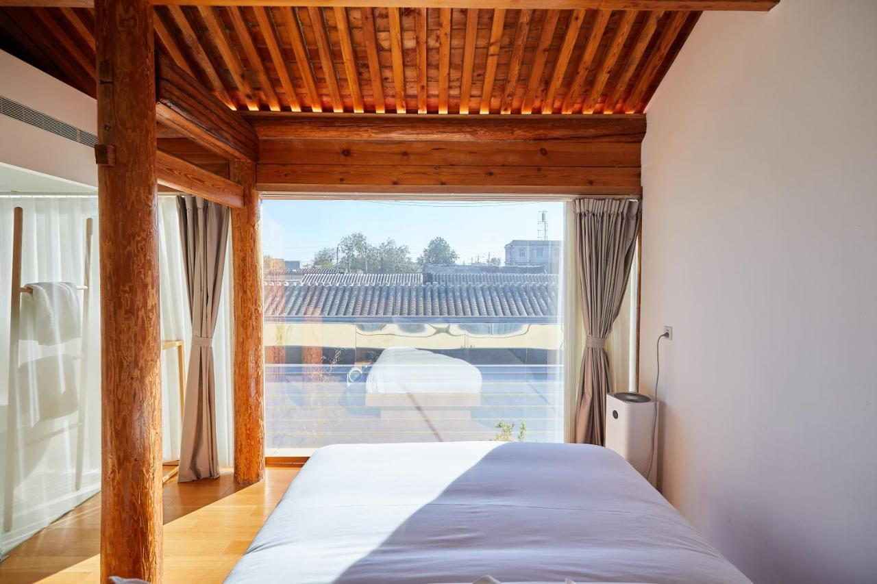 Layering Courtyard Hotel Qianmen Peking Exteriör bild